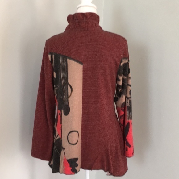 DAMEE, Inc. abstract shell with matching jacket - Picture 7 of 8